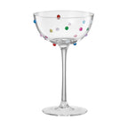 Confetti Coupe Glass