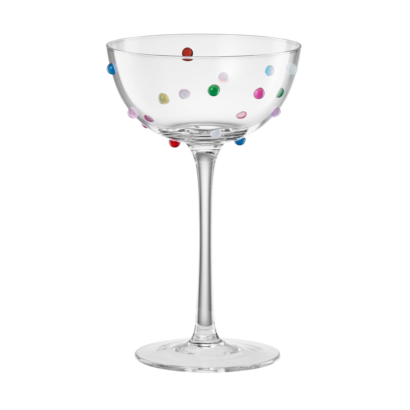 Confetti Coupe Glass
