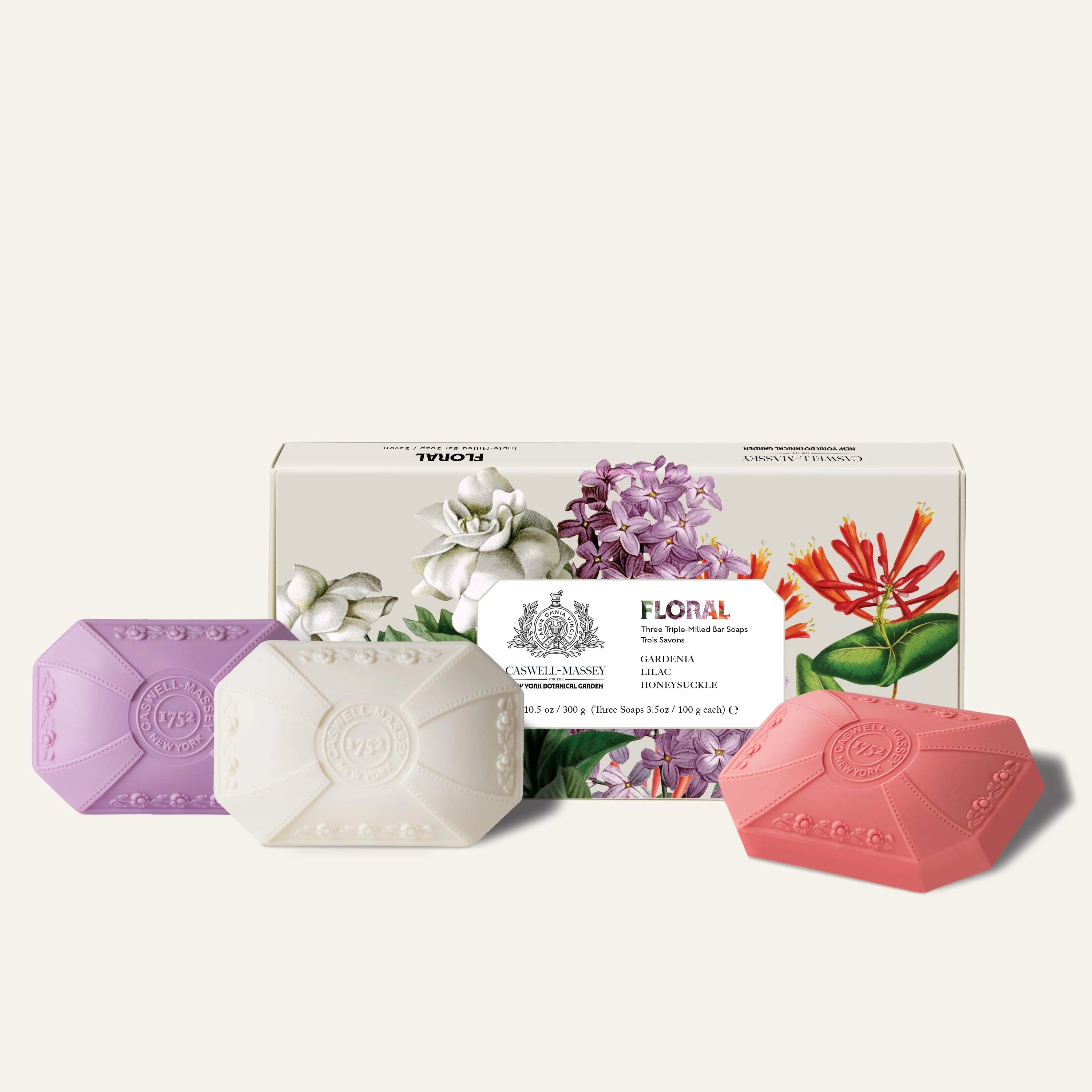 Floral Bar Soap Set