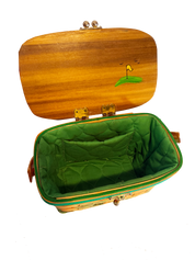 Vintage Golf Basket Handbag