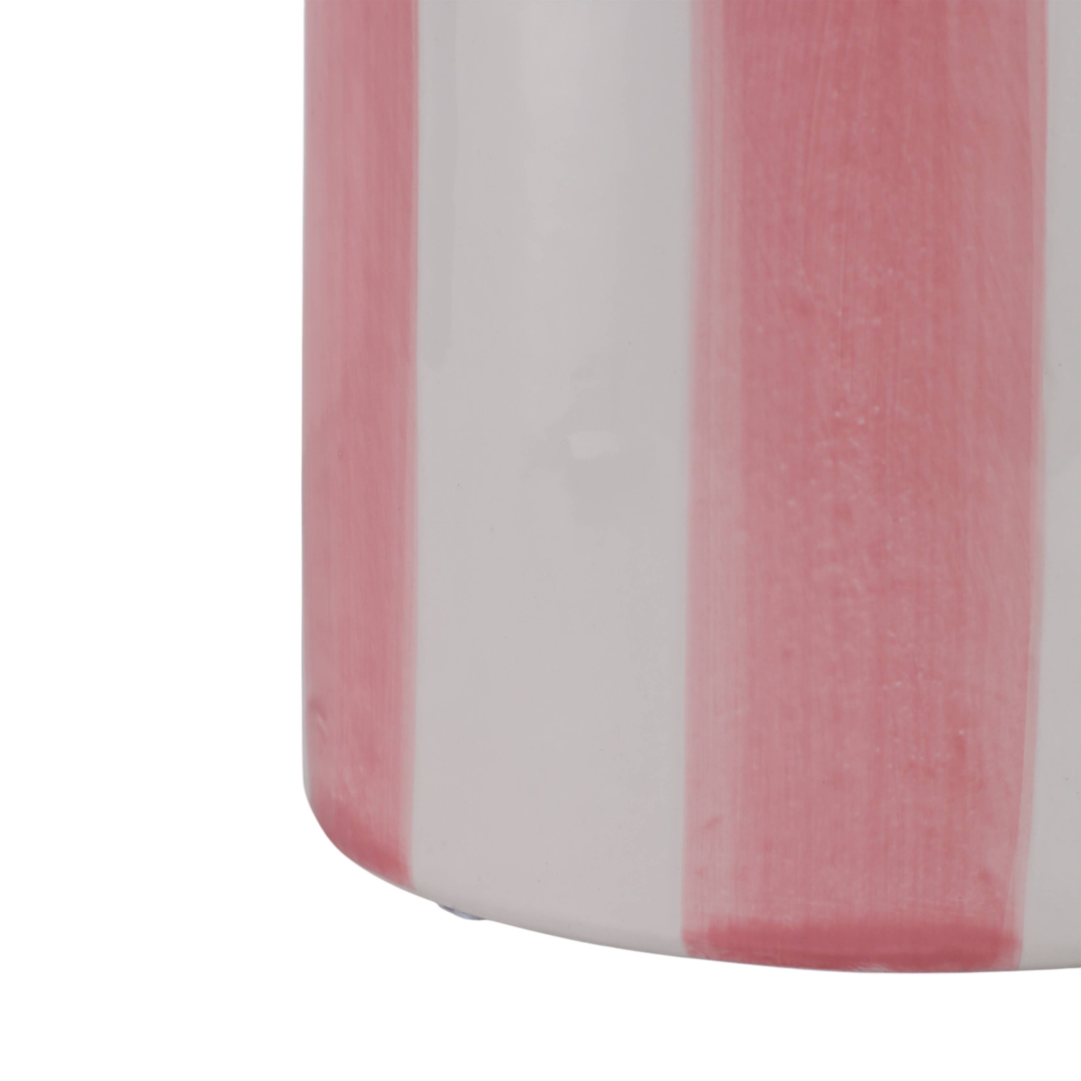 Scallop Stripe Cache Pot