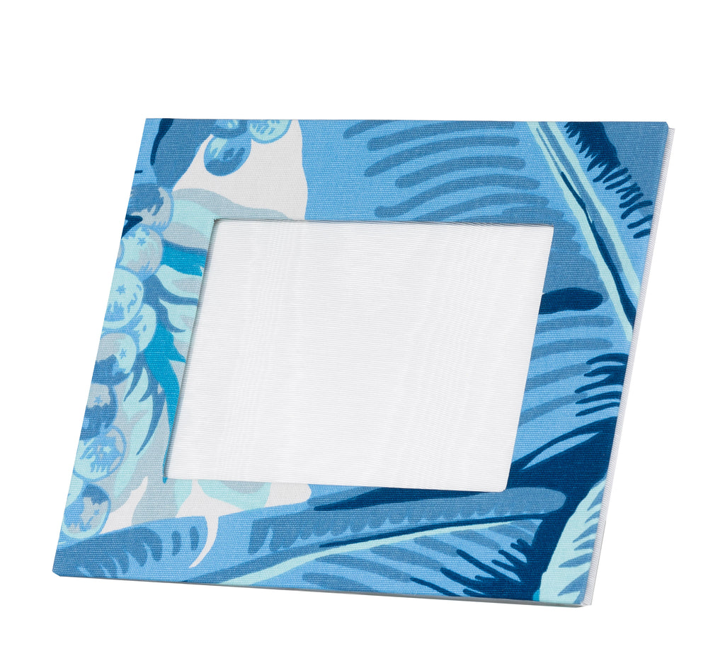 Draper Fabric Picture Frame - Brazilliance Blue