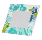 Draper Fabric Picture Frame - Princess Grace Rose - Blue