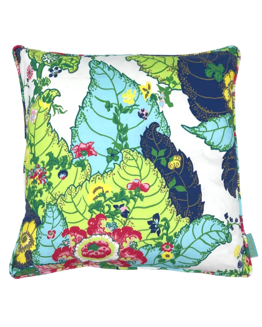 Tobacco Leaf Throw Pillow