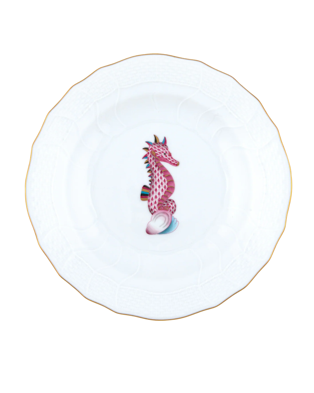 Herend Aquatic Dessert Plates