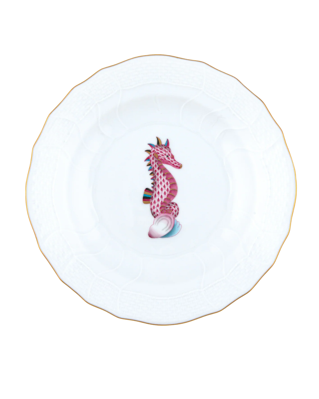 Herend Aquatic Dessert Plates