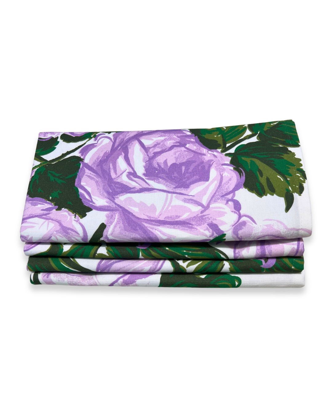Set of Four Napkins - Saratoga Rose Lilac
