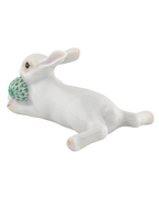 Herend Lying Bunny With Eggs