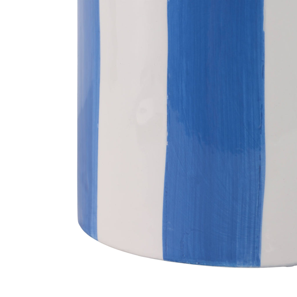 Scallop Stripe Cache Pot