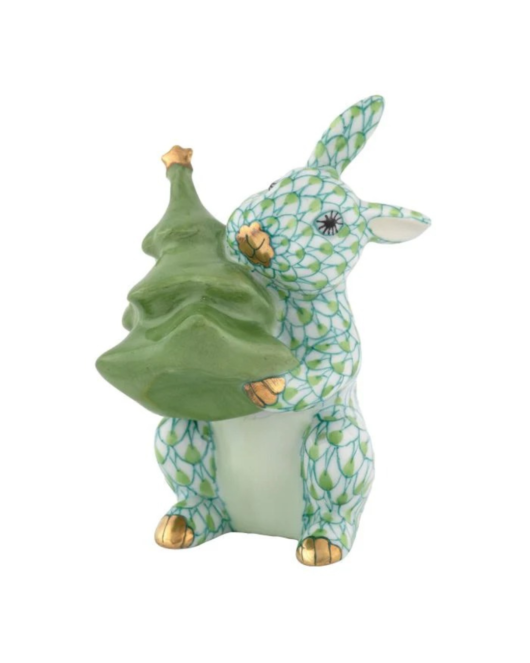 Herend Christmas Tree Bunny