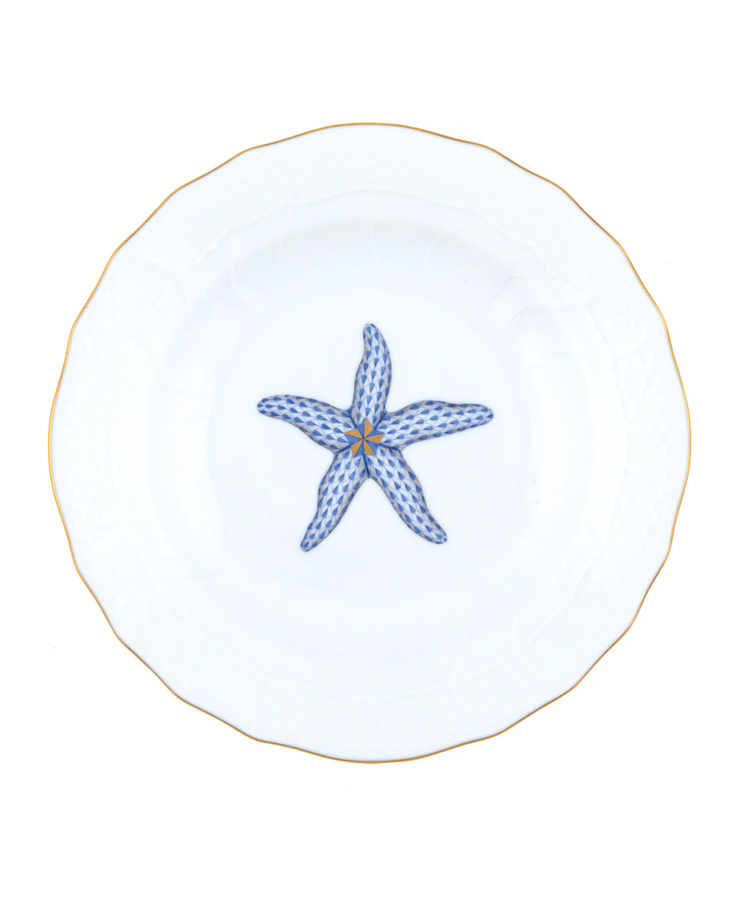 Herend Aquatic Dessert Plates