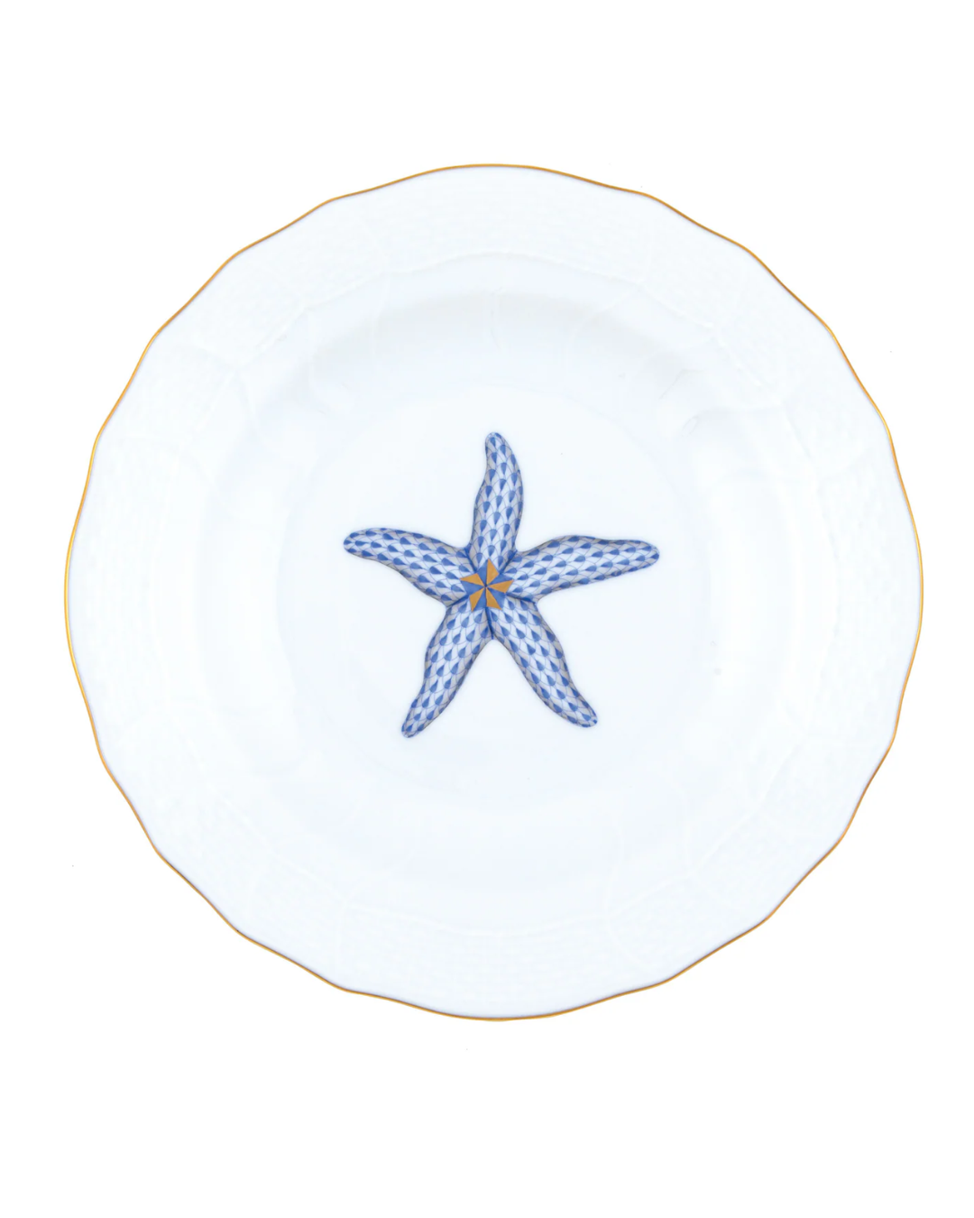 Herend Aquatic Dessert Plates
