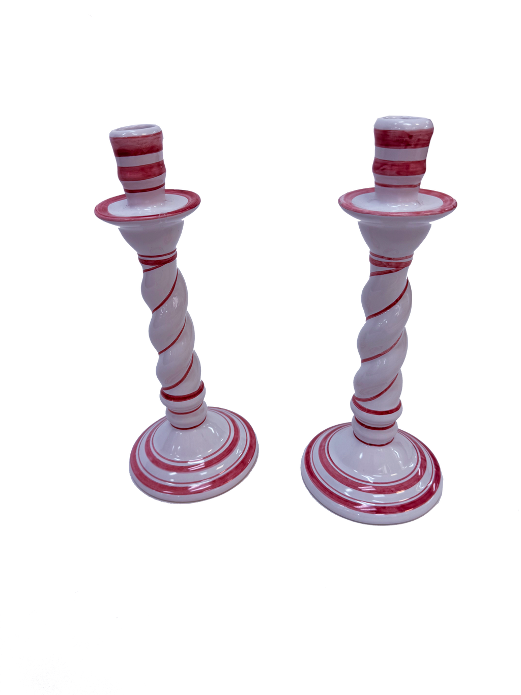 Vintage Portuguese Twist Candlesticks