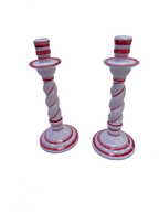 Vintage Portuguese Twist Candlesticks