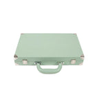 Travel Leather Backgammon Set