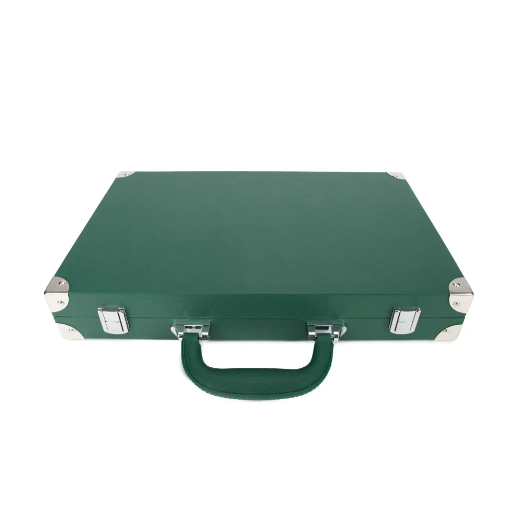 Travel Leather Backgammon Set