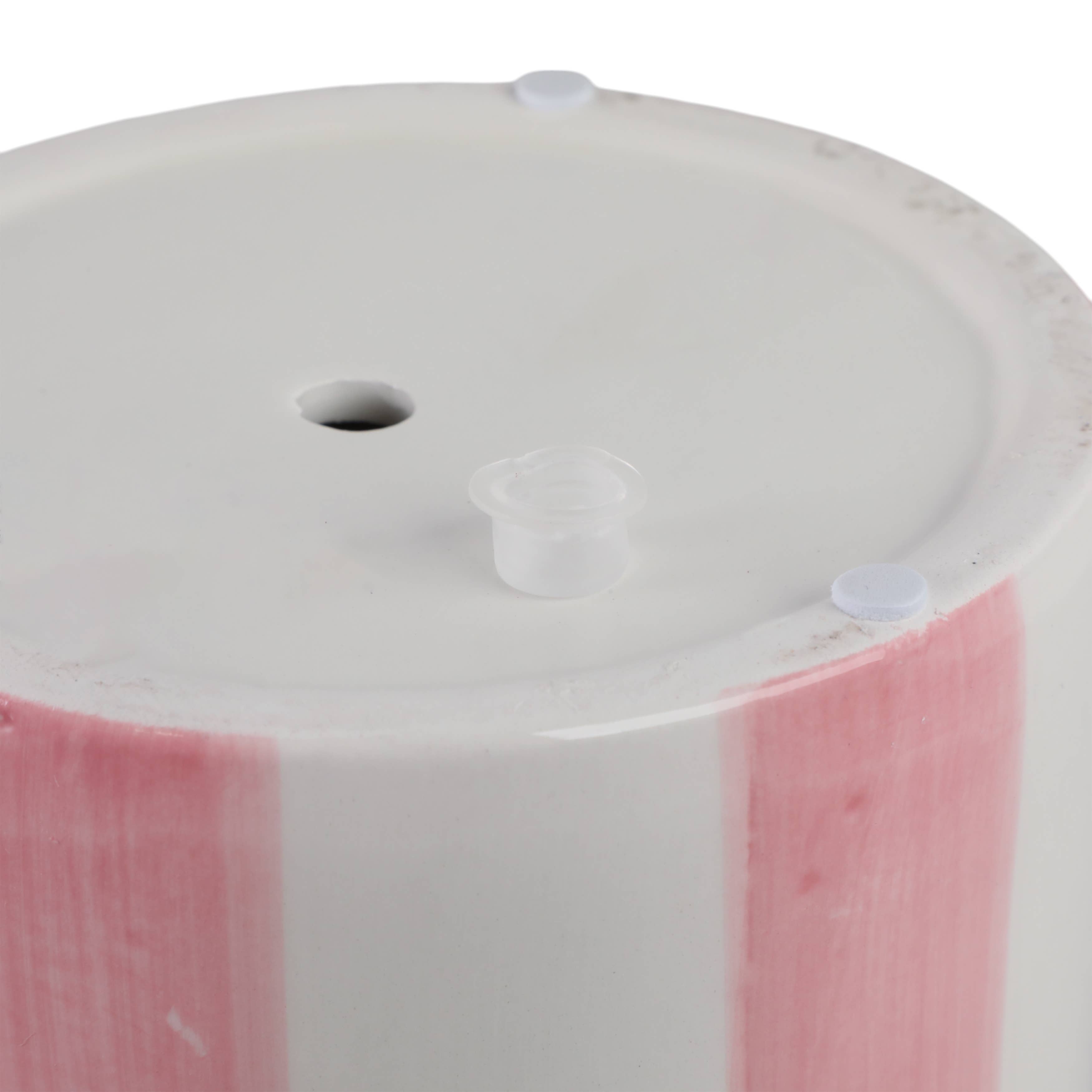 Scallop Stripe Cache Pot