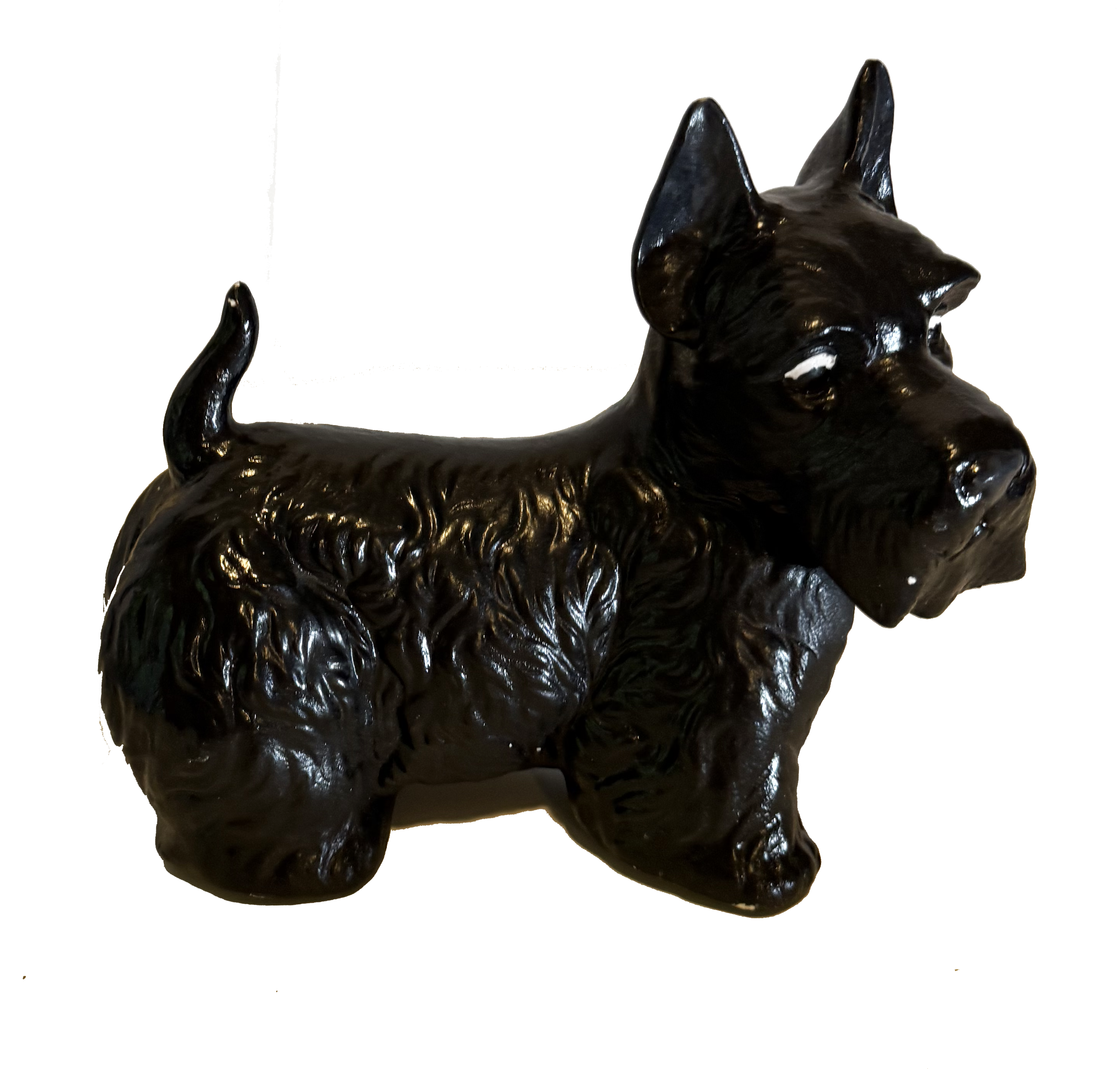 Vintage Plaster Scottie Dog