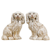 Staffordshire Dog - Cream