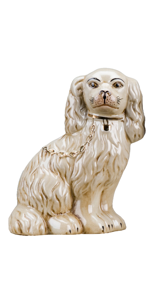 Staffordshire Dog - Cream