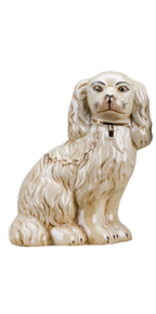 Staffordshire Dog - Cream