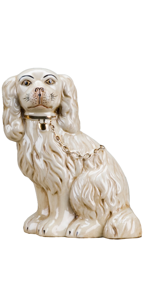 Staffordshire Dog - Cream