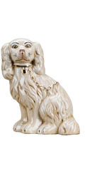 Staffordshire Dog - Cream