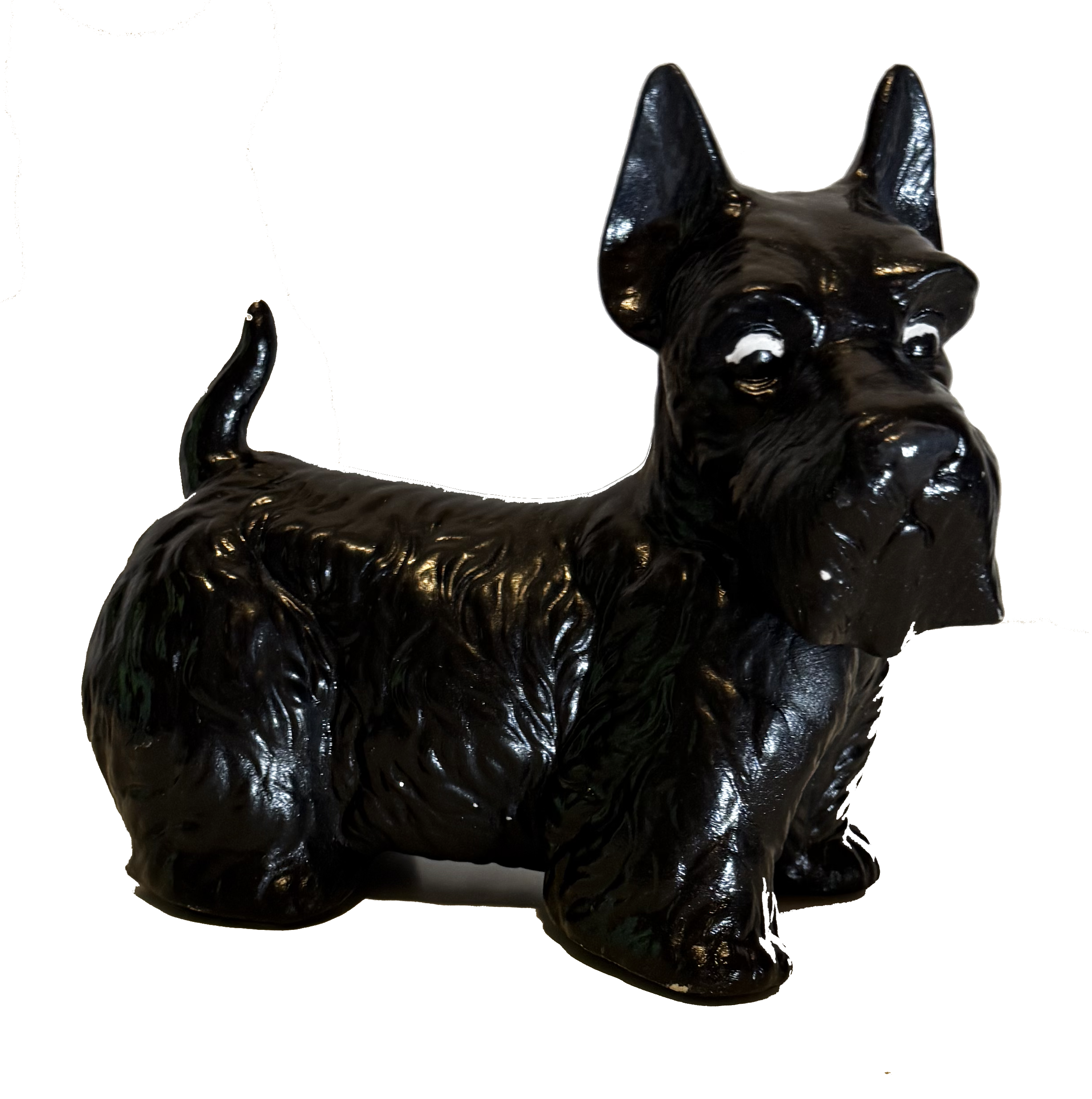 Vintage Plaster Scottie Dog