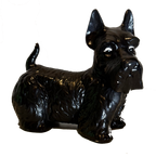 Vintage Plaster Scottie Dog