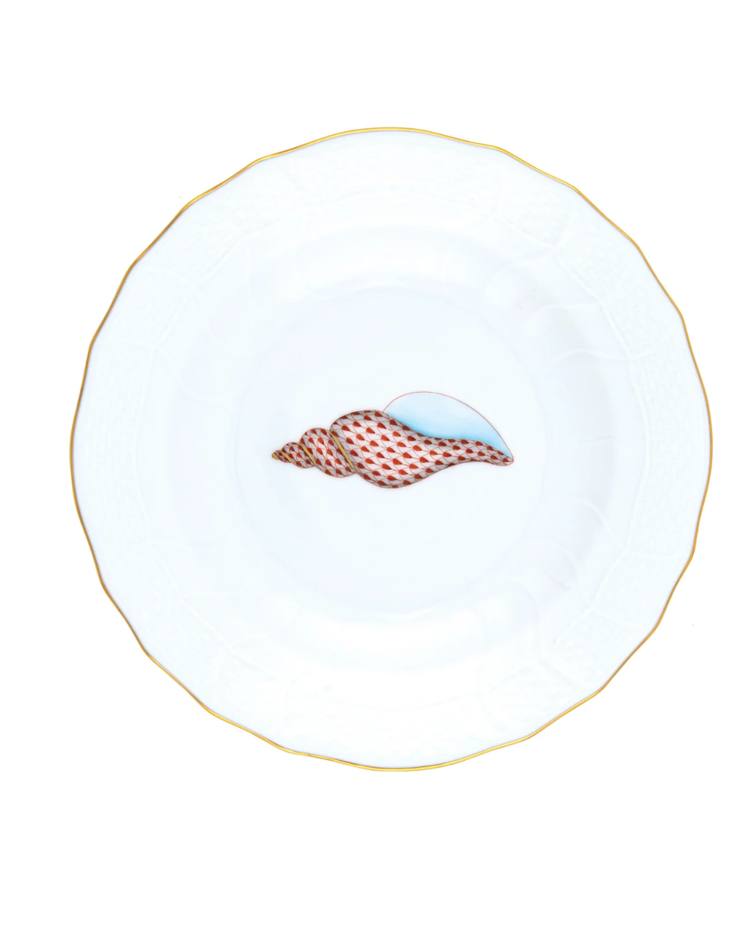 Herend Aquatic Dessert Plates