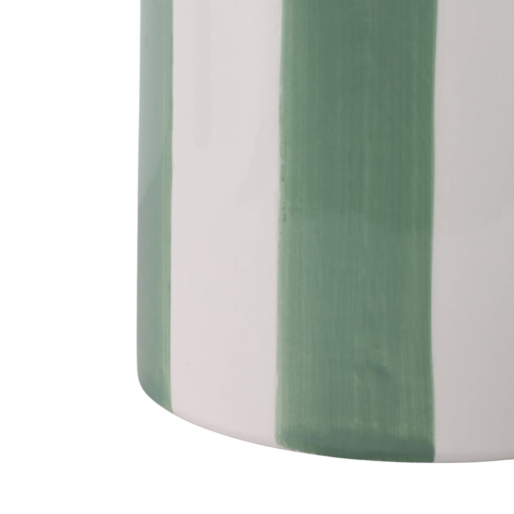 Scallop Stripe Cache Pot