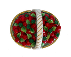 Vintage Mottahedeh Strawberry Lidded Basket