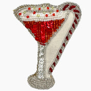 Peppermint Martini Ornament