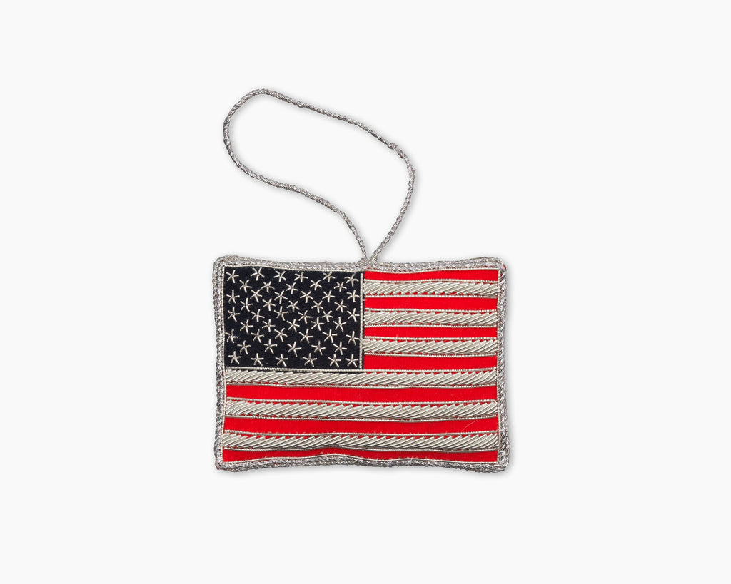 American Flag Ornament