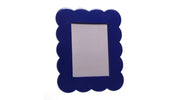 Scalloped Lacquer Picture Frame