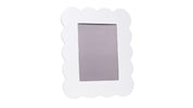 Scalloped Lacquer Picture Frame