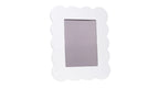 Scalloped Lacquer Picture Frame
