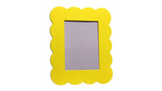 Scalloped Lacquer Picture Frame