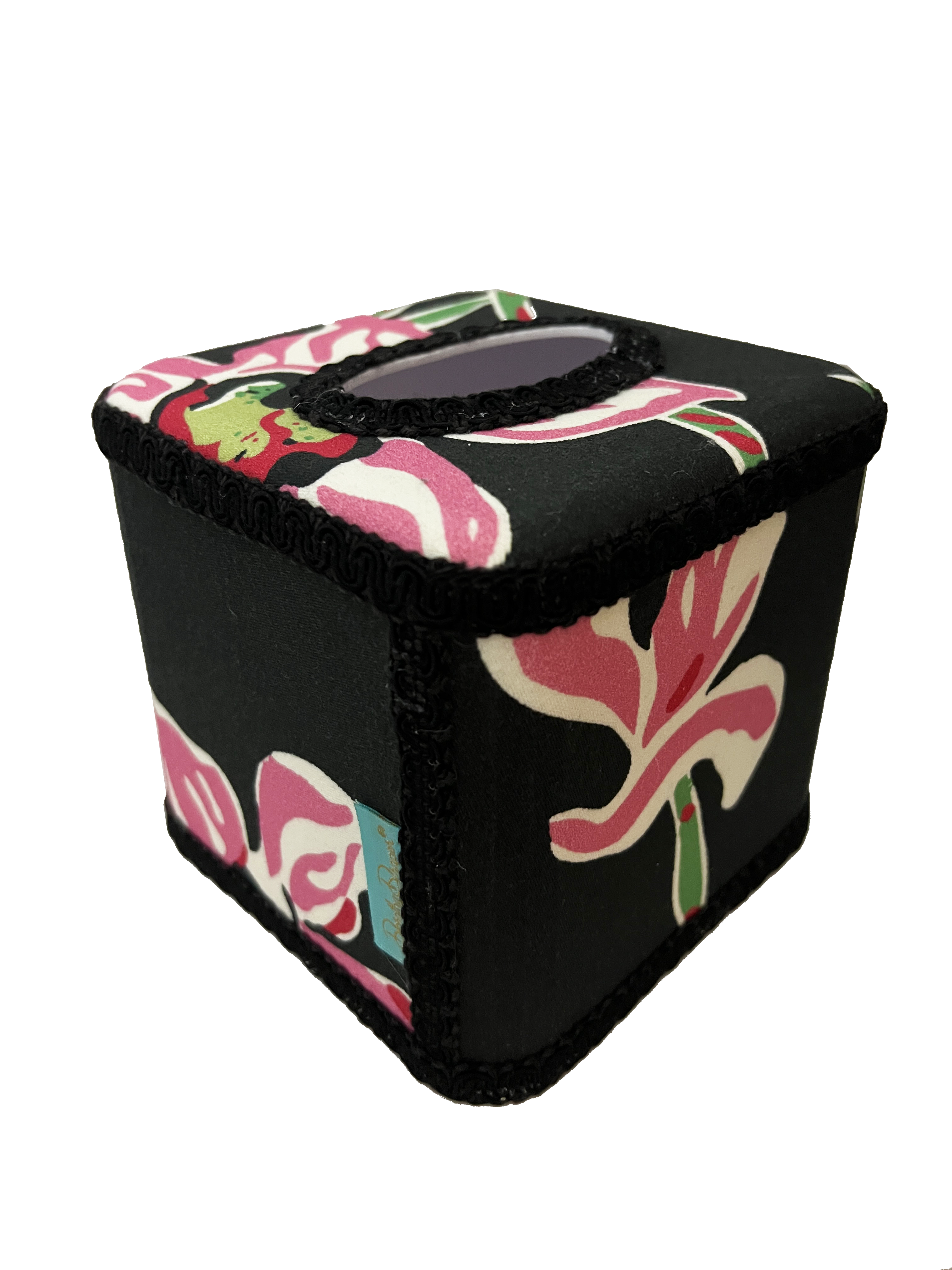 Draper Fabric Tissue Holder - Akakina Black
