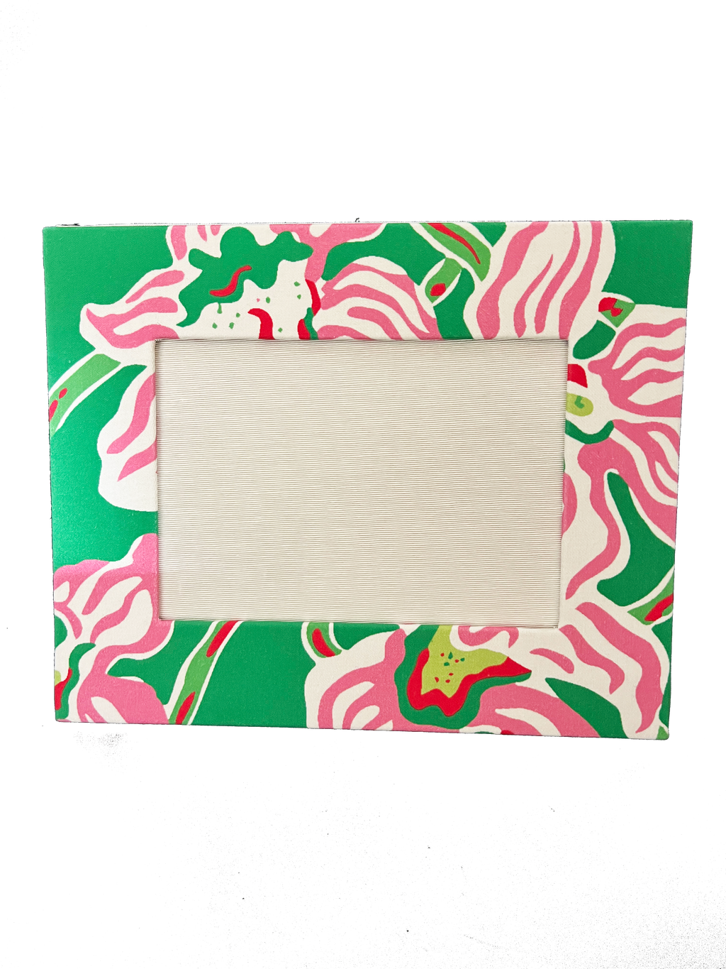 Draper Fabric Picture Frame - Akakina Green