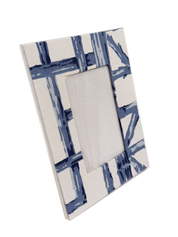 Draper Fabric Picture Frame - Bali Ha'i Navy