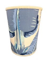 Waste Basket - Brazilliance Blue