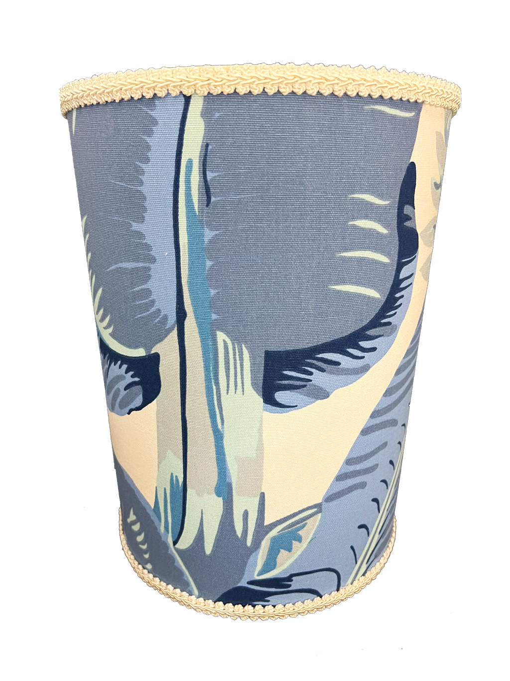 Waste Basket - Brazilliance Blue
