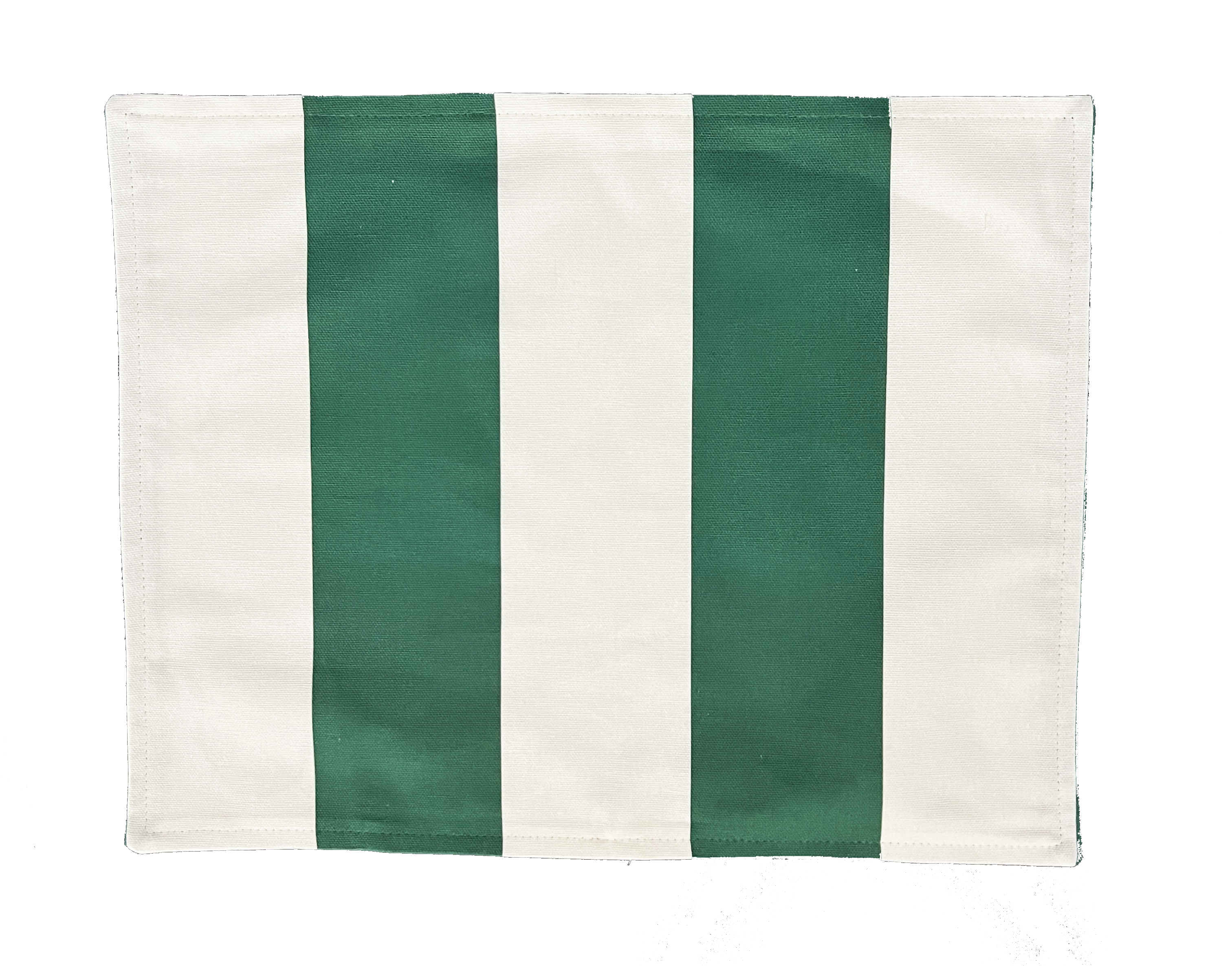 Set of Four Placemats - Draper Stripe Tennis Green