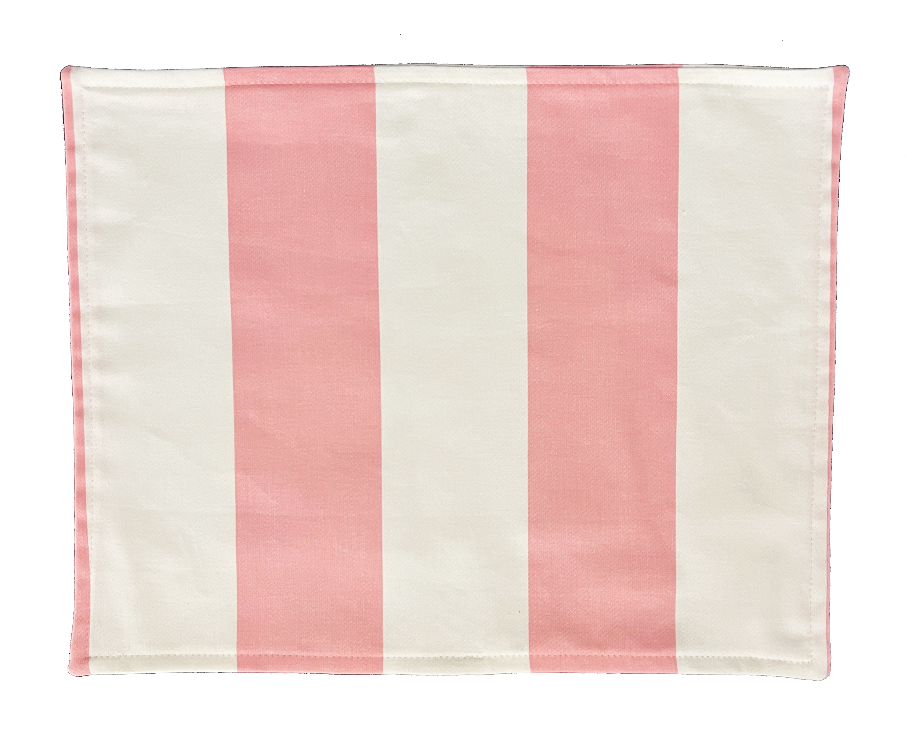 Set of Four Placemats - Draper Stripe Light Pink