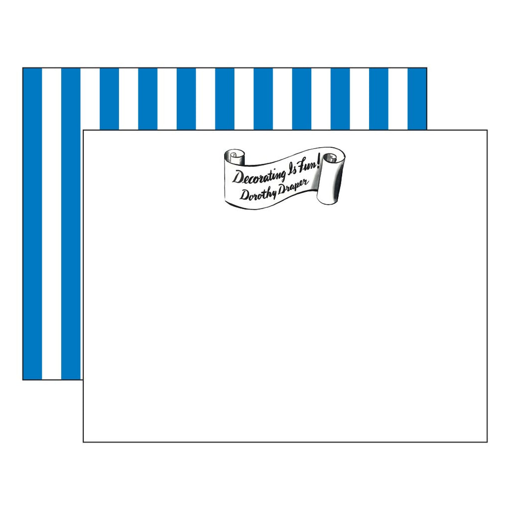 Decorating Is Fun! Notecards with Envelopes