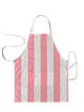 Draper Fabric Apron - Draper Stripe Light Pink