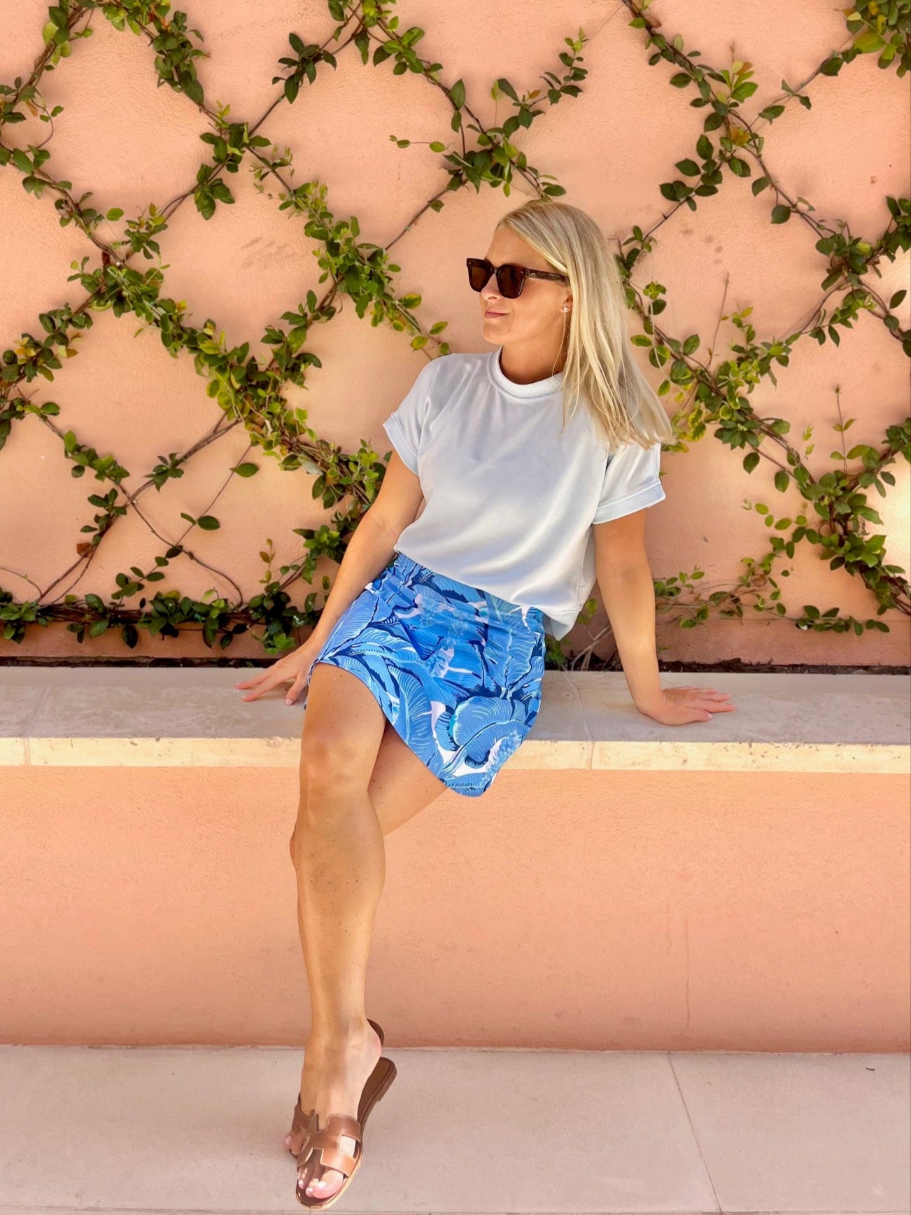 Brazilliance Blue Skort