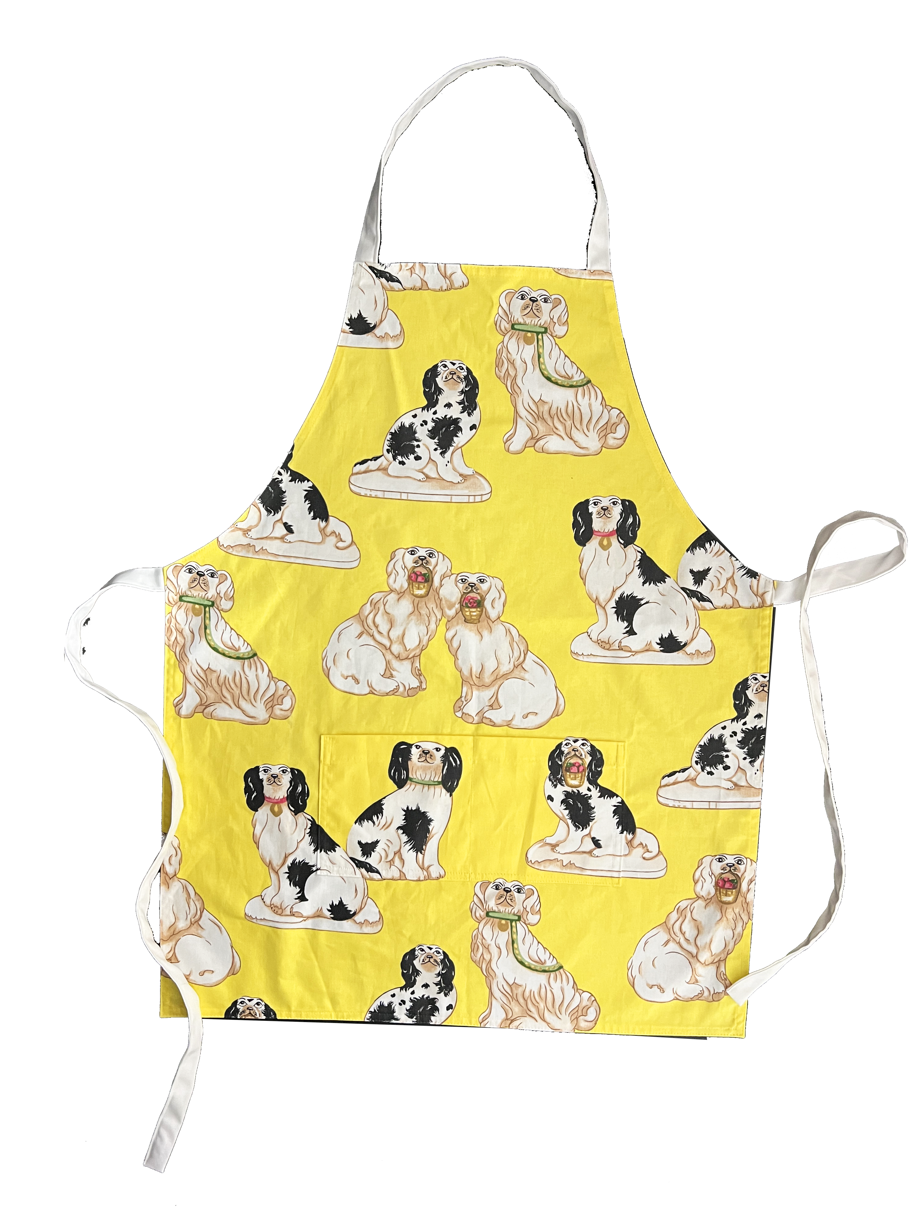 Draper Fabric Apron - Francie & Grover Yellow
