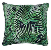 Robellini Silk Embroidered Throw Pillow - Black